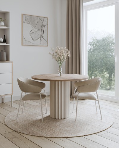 Design esstisch loop - esstisch, Ø100