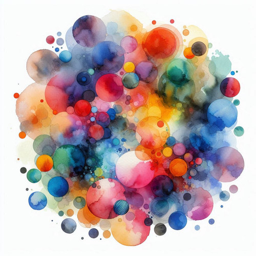 Aquarell  “Rainbow