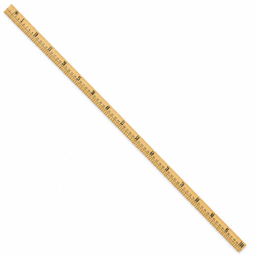 Bambus holz lineal 100cm - holz,